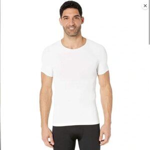 SPANX Men's White Zoned Performance Compression Undershirt Size M